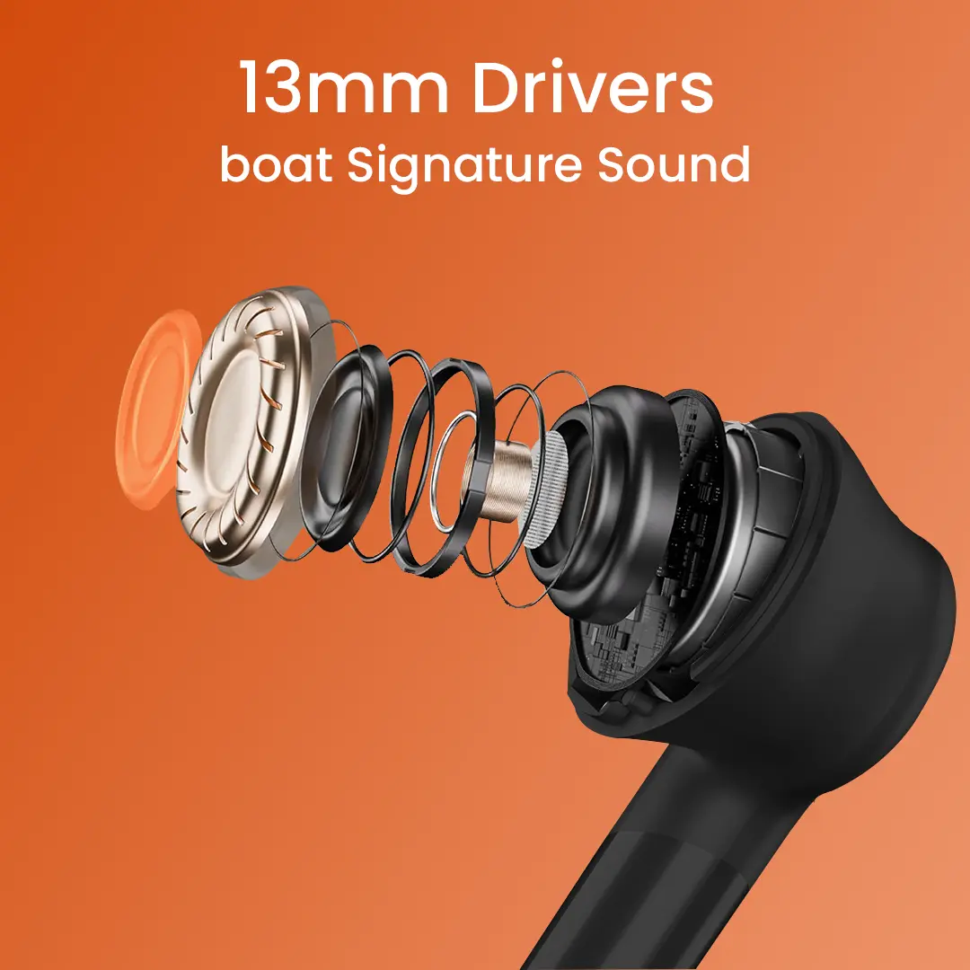 boAt Airdopes 131 Pro – True Wireless Earbuds with ENx™ Noise Cancellation, 13mm Drivers & 30H Playtime - Image 3